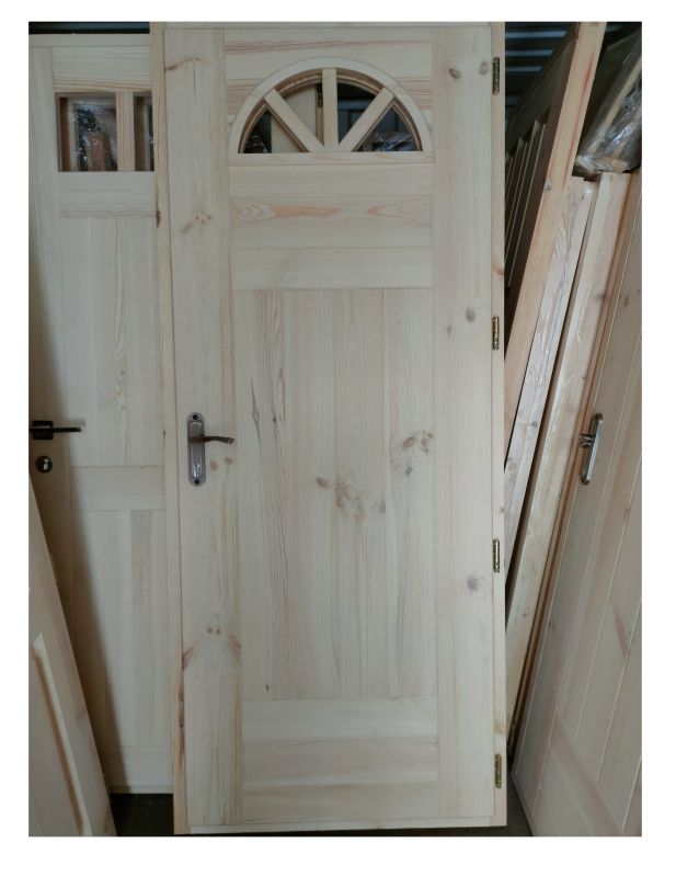 Дверь с полуаркой 50 мм