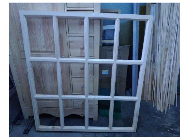 Рама верандная деревянная 120 х 120 